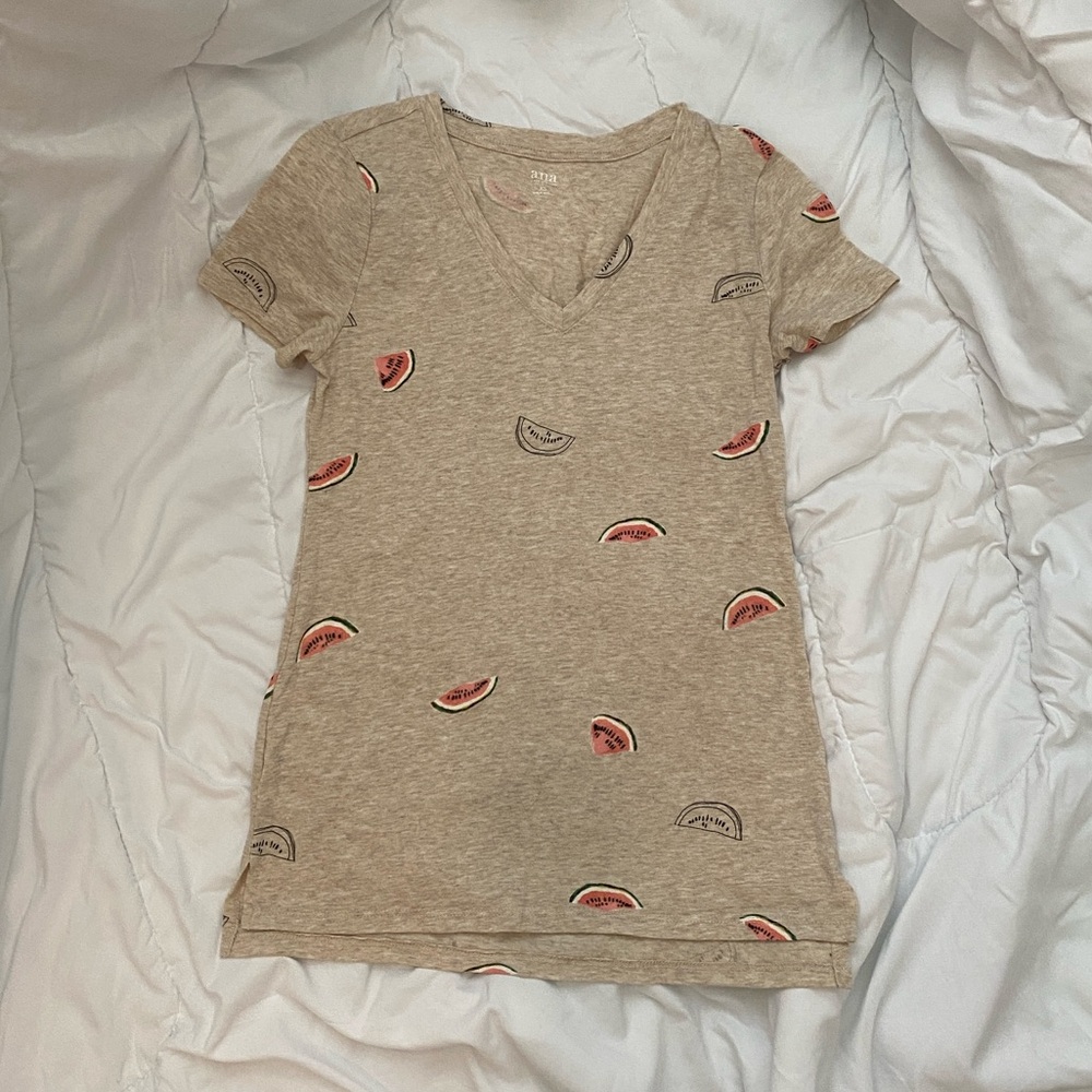 a.n.a Tan watermelon Short Sleeve Tees